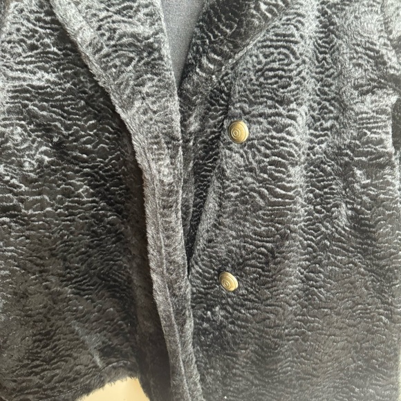 Vintage David Dart black faux fur jacket - Picture 3 of 8